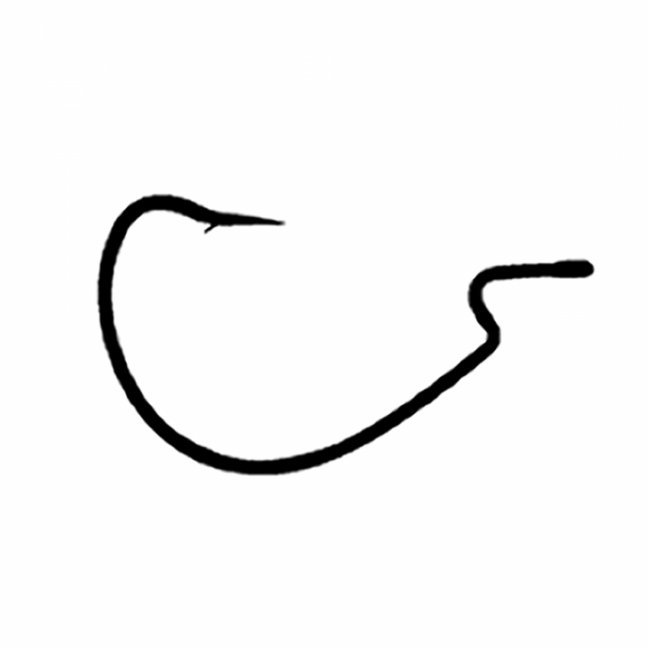 DAIWA BASSERS WORM HOOK SS EWOS #2/0 (5 pcs/pack)