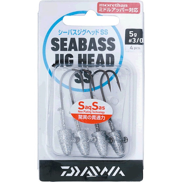 DAIWA SEABASS JIGHEAD SS #3/0 : 7g