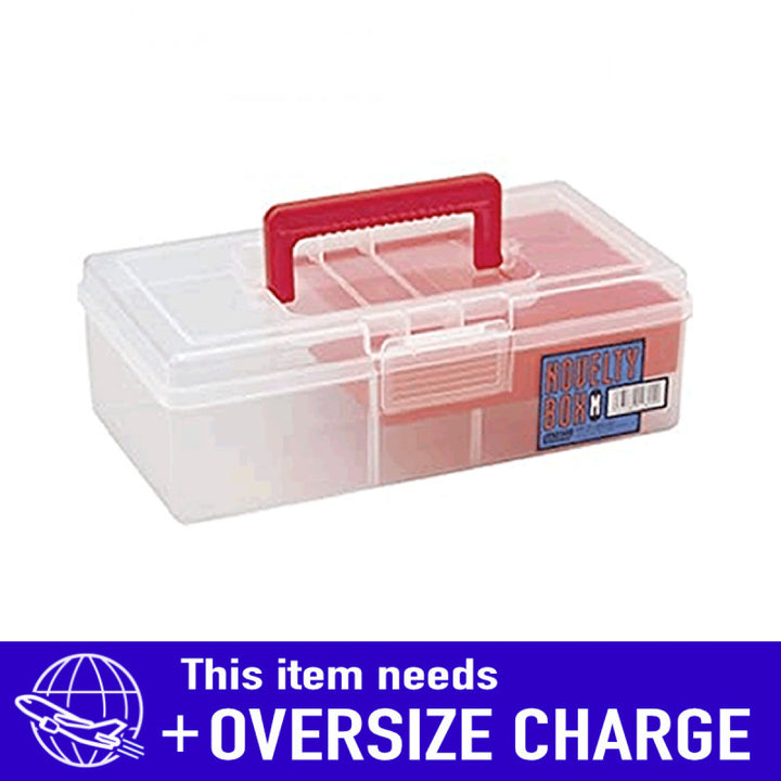 MEIHO NOVELTY BOX M : 270 x 147 x 87mm RED
