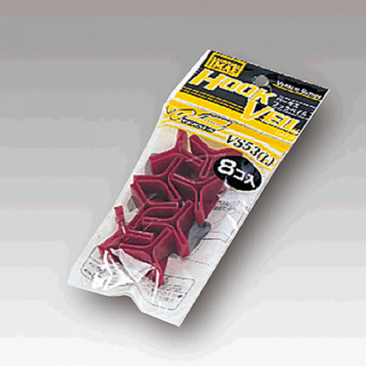 MEIHO VS-53 VS-53 L (#2 - #4) Regular Pack (8 pcs/pack) RED