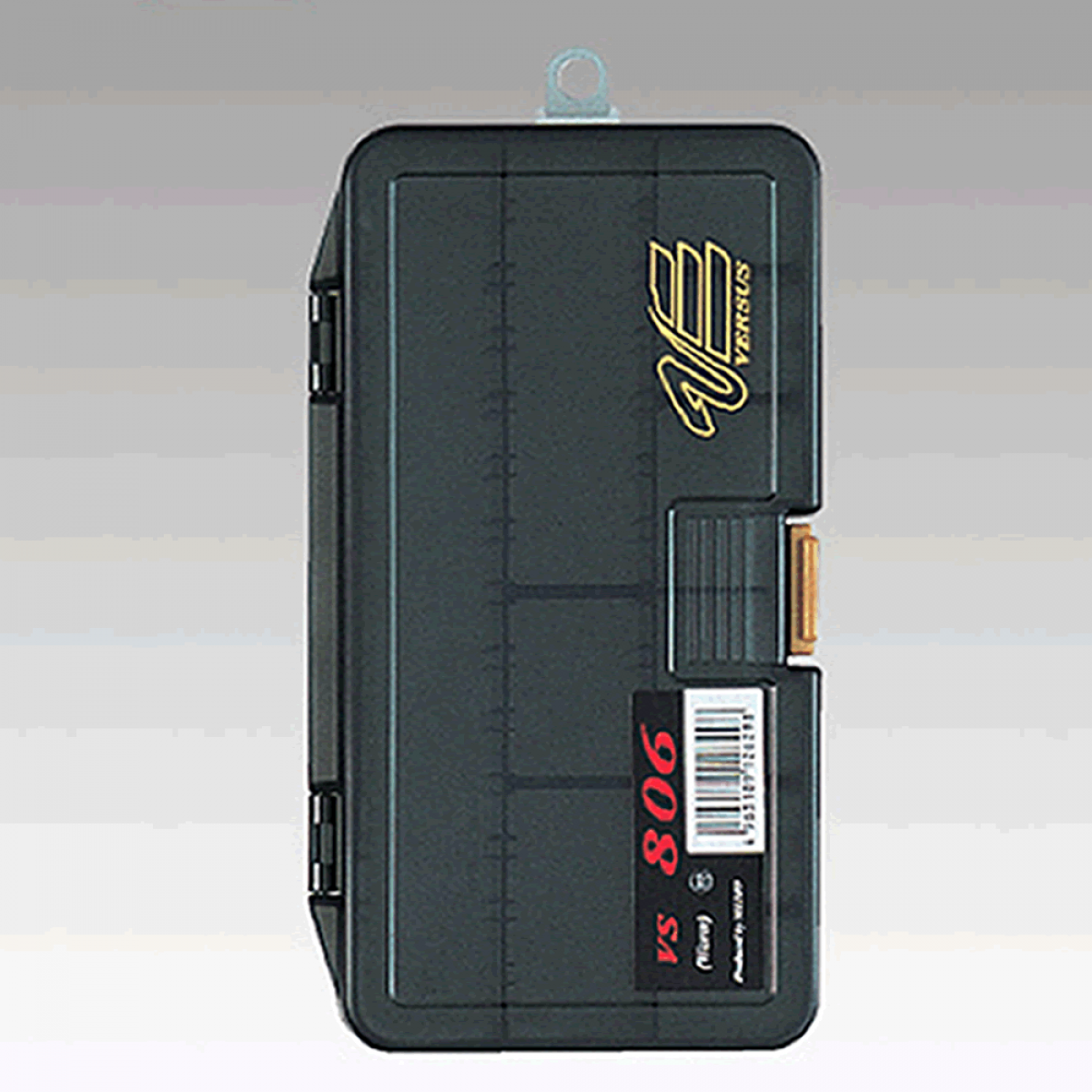 MEIHO WORM BOX 186 x 103 x 34mm VS-806 SMOKE BLACK