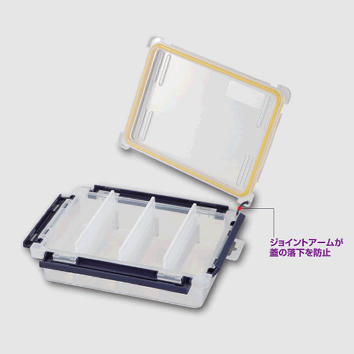 MEIHO WATER GUARD 205×145×60mm #800 CLEAR