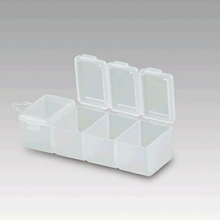 MEIHO CONNECTED CASE 89×36×26mm 4 CONNECTED