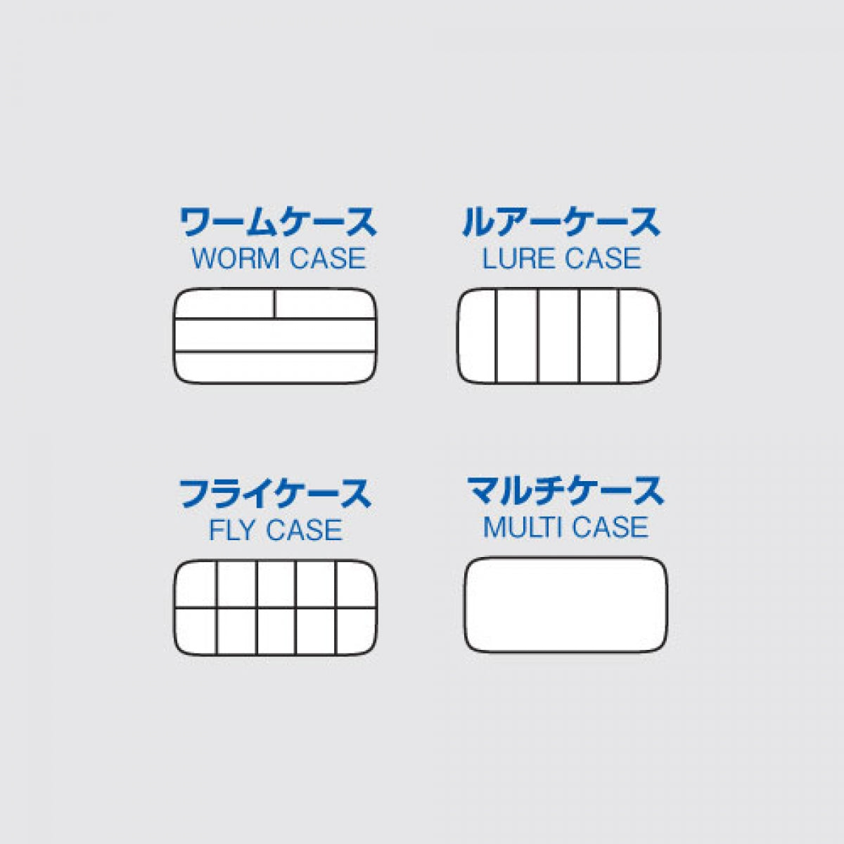 MEIHO FLY CASE 214 x 118 x 45mm LL