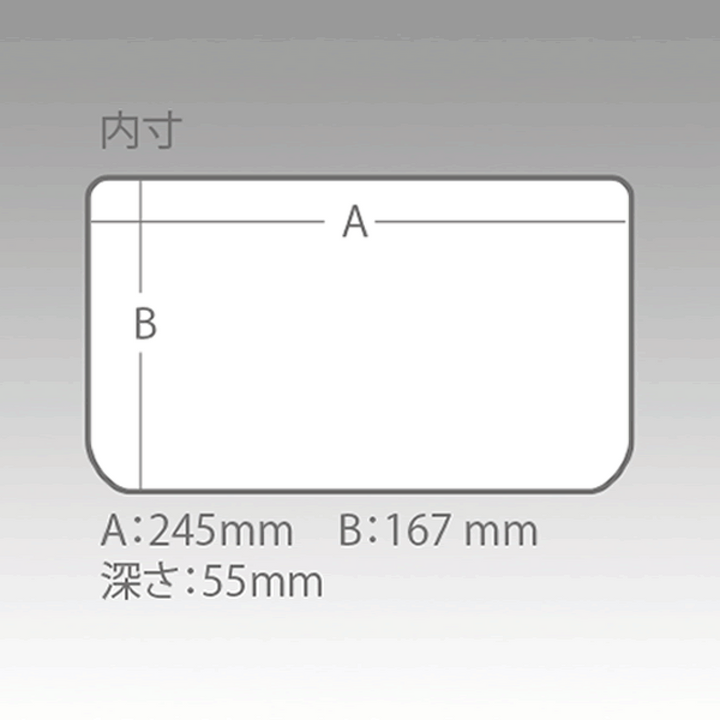 MEIHO VS-1200 NDDM 255×190×60mm VS-1200 CLEAR