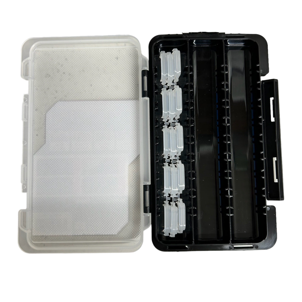 MEIHO LIGHT GAME CASE J 175×105×18mm J CLEAR/BLACK