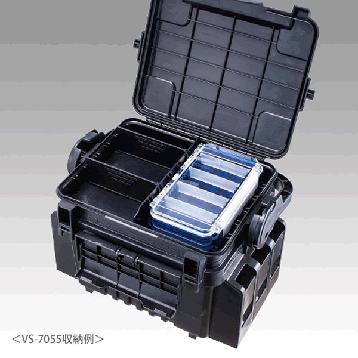 MEIHO WATER PROOF CASE WG 175×105×43mm WG CLEAR BLUE