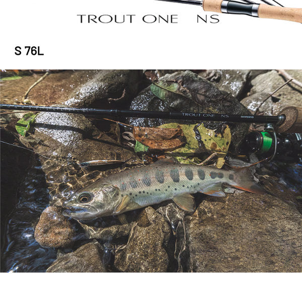 SHIMANO 24 TROUT ONE NS S 76L (2 pieces, Spinning)