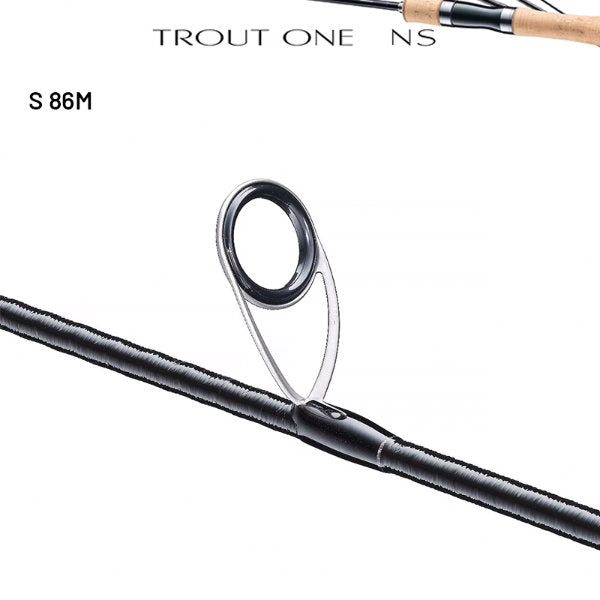 SHIMANO 24 TROUT ONE NS S 86M (2 pieces, Spinning)