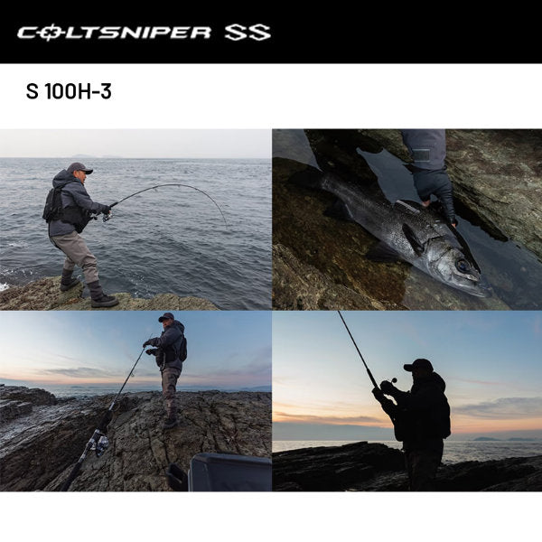 SHIMANO 24 COLTSNIPER SS S 100H-3 (3 pieces, Spinning)