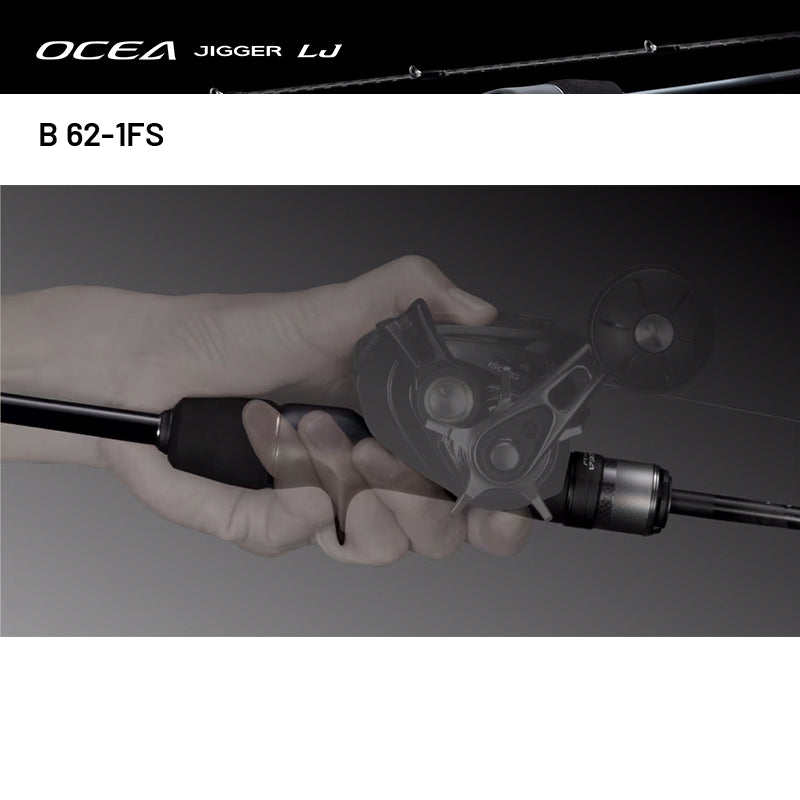 SHIMANO 24 OCEA JIGGER LJ B 62-1FS (1 pce-Grip Joint, Casting)