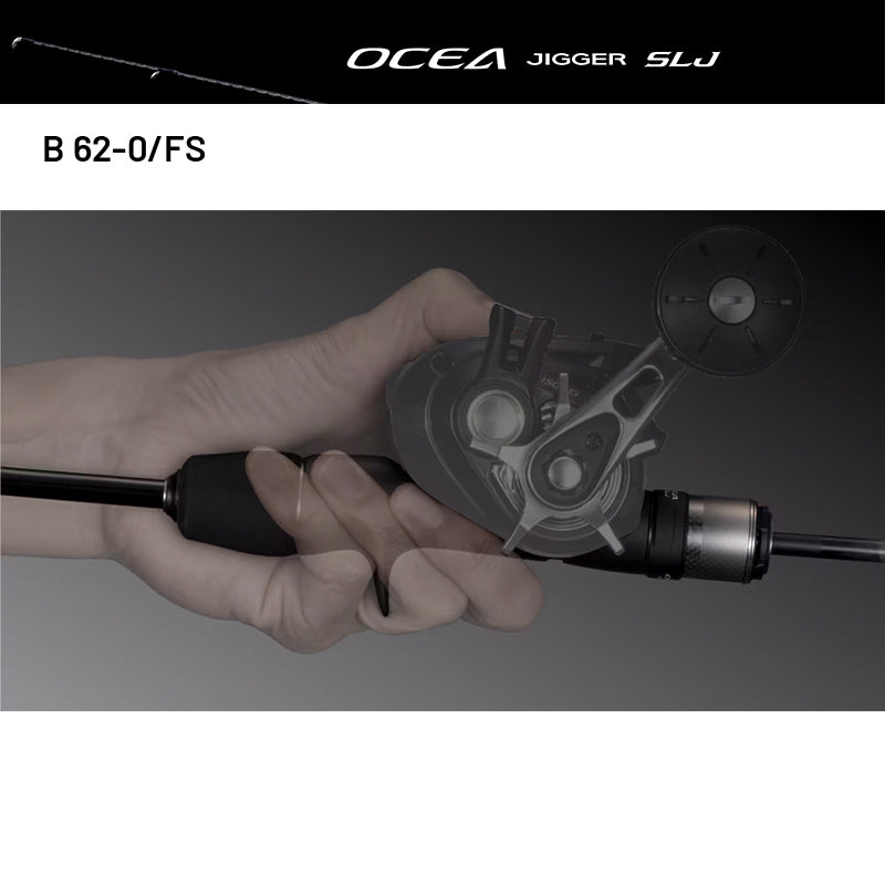 SHIMANO 24 OCEA JIGGER SLJ B 62-0/FS (1 pce-Grip Joint, Casting)