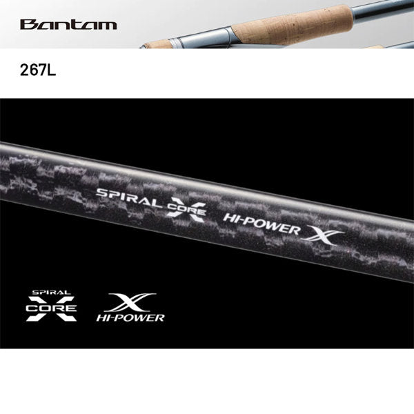 SHIMANO 22 BANTAM 267L (1 piece, Spinning)