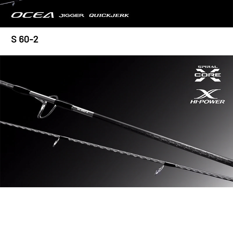SHIMANO 24 OCEA JIGGER QUICK JERK S 60-2 (1 piece, Spinning)