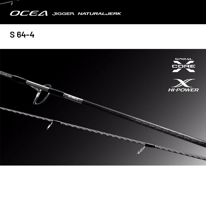 SHIMANO 24 OCEA JIGGER NATURAL JERK S 64-4 (1 piece, Spinning)