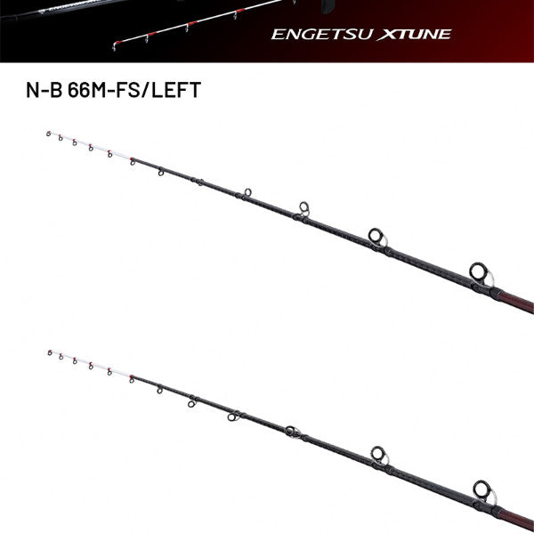 SHIMANO 24 ENGETSU XTUNE N-B 66M-FS/LEFT (2 pieces, Casting)