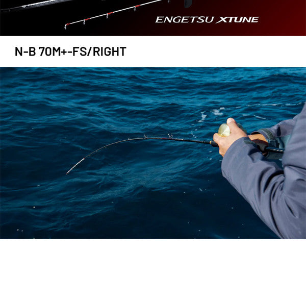 SHIMANO 24 ENGETSU XTUNE N-B 70M+-FS/RIGHT (2 pieces, Casting)