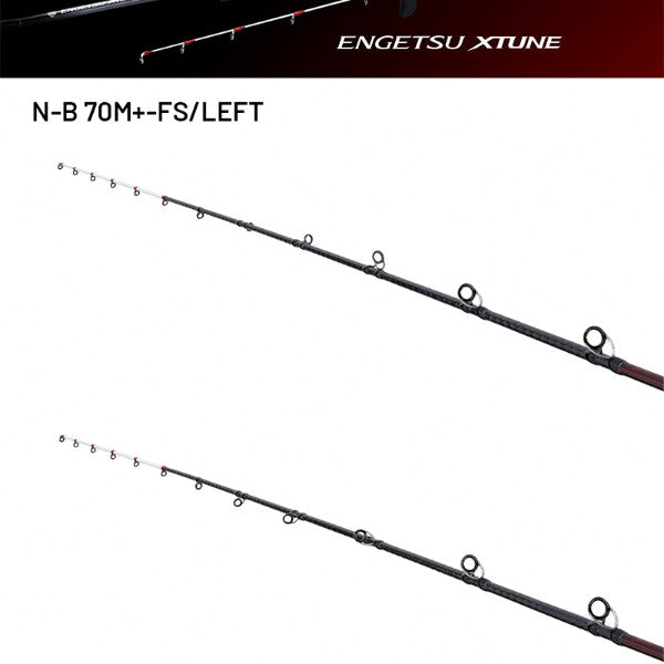 SHIMANO 24 ENGETSU XTUNE N-B 70M+-FS/LEFT (2 pieces, Casting)