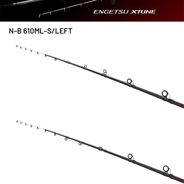 SHIMANO 24 ENGETSU XTUNE N-B 610ML-S/LEFT (2 pieces, Casting)