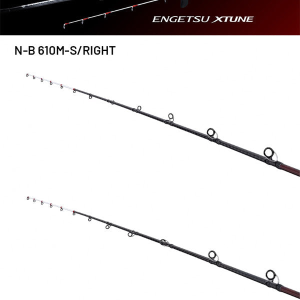 SHIMANO 24 ENGETSU XTUNE N-B 610M-S/RIGHT (2 pieces, Casting)