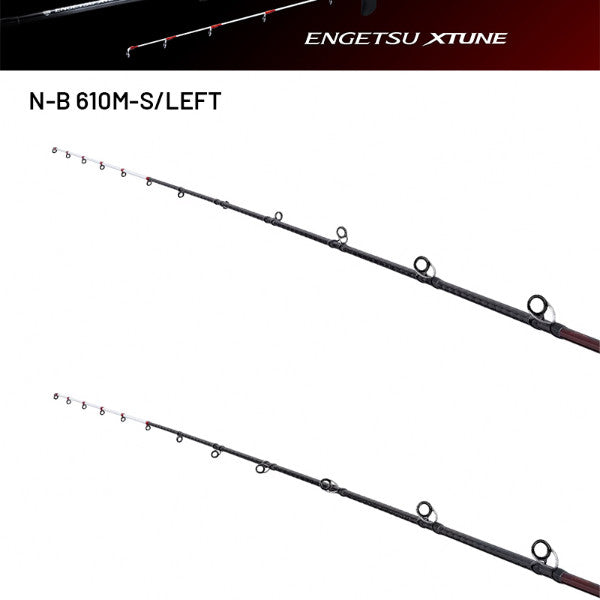 SHIMANO 24 ENGETSU XTUNE N-B 610M-S/LEFT (2 pieces, Casting)