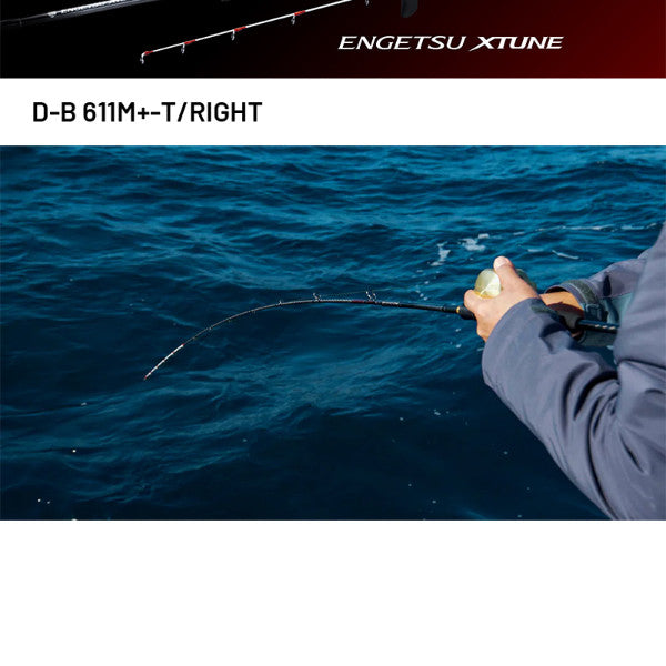 SHIMANO 24 ENGETSU XTUNE D-B 611M+-T/RIGHT (2 pieces, Casting)