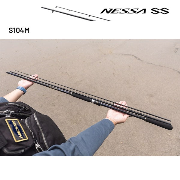SHIMANO 24 NESSA SS S104M (3 pieces, Spinning)