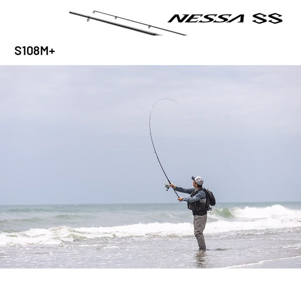 SHIMANO 24 NESSA SS S108M+ (3 pieces, Spinning)