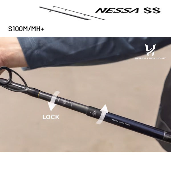 SHIMANO 24 NESSA SS S100M/MH+ (3 pieces, Spinning)