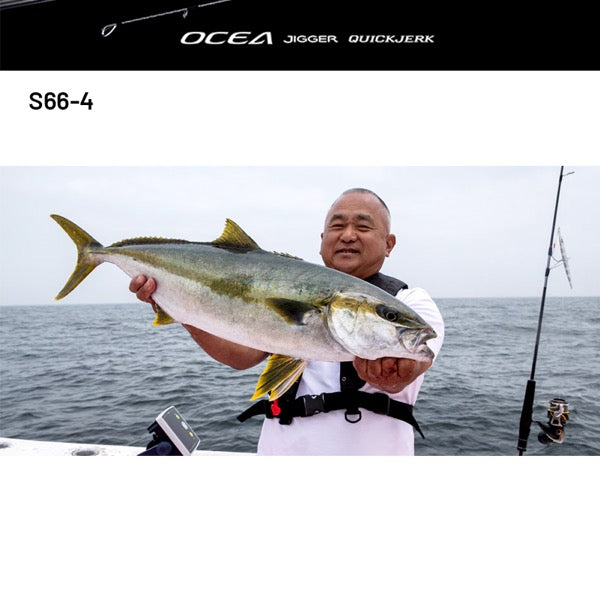SHIMANO 24 OCEA JIGGER QUICKJERK S66-4 (1 piece, Spinning)
