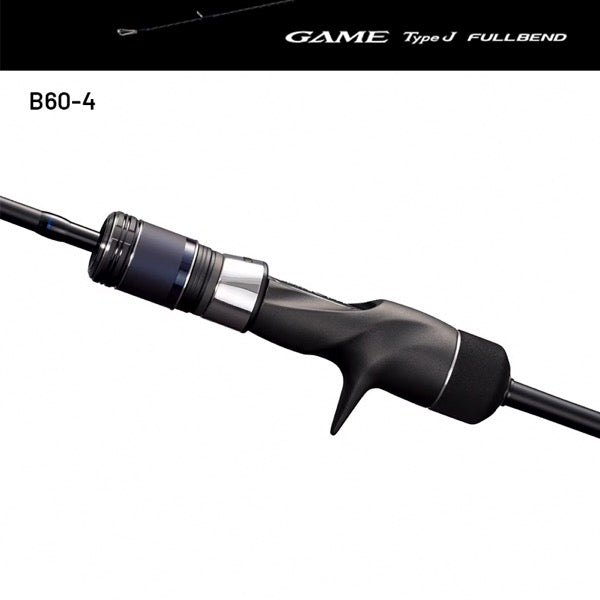 SHIMANO 24 GAME TYPE J FULLBEND B60-4 (1 pce + Grip Joint, Casting)