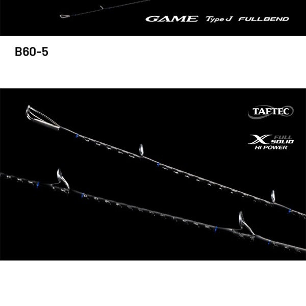 SHIMANO 24 GAME TYPE J FULLBEND B60-5 (1 pce + Grip Joint, Casting)