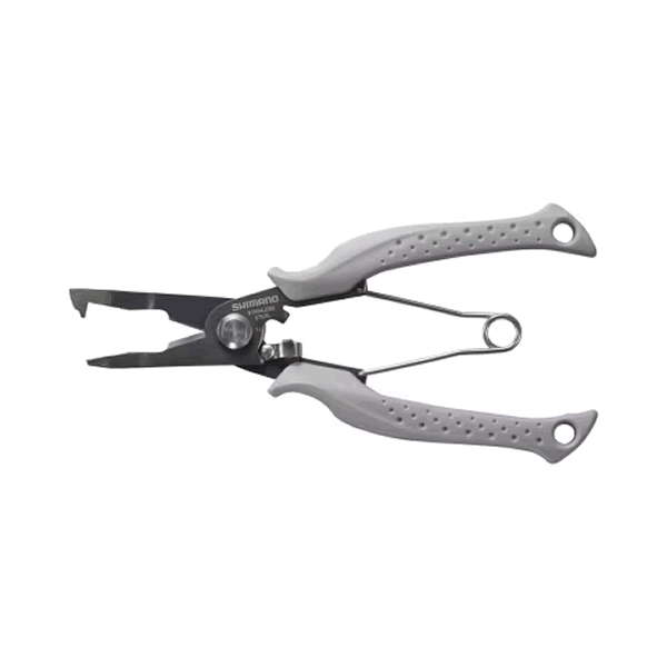 SHIMANO POWER PLIERS BENT 185mm CT-562P LIGHT GRAY