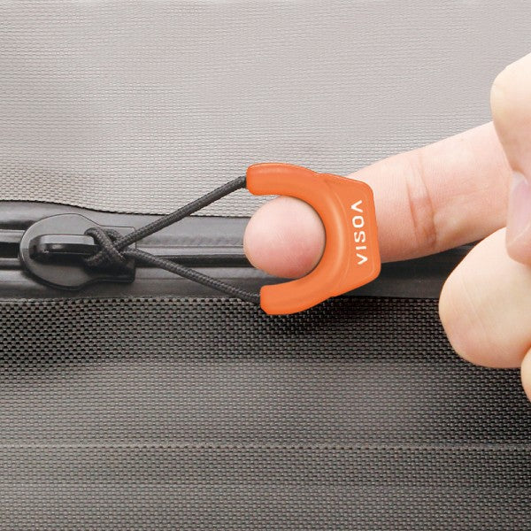 VISOA ZIPPER PULL 6x3cm U-A29 ORANGE
