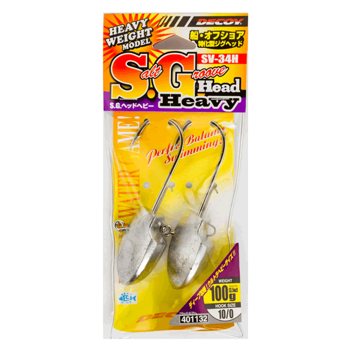 DECOY S.G.HEAD HEAVY #5/0-28g SV-34H W NICKEL