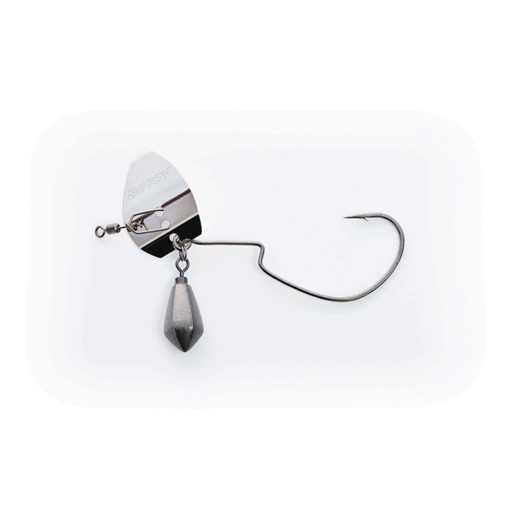 DECOY ZERO DAN FLASH OFFSET #1/0 - 7g ZF-1S (1 pcs/pack) SILVER