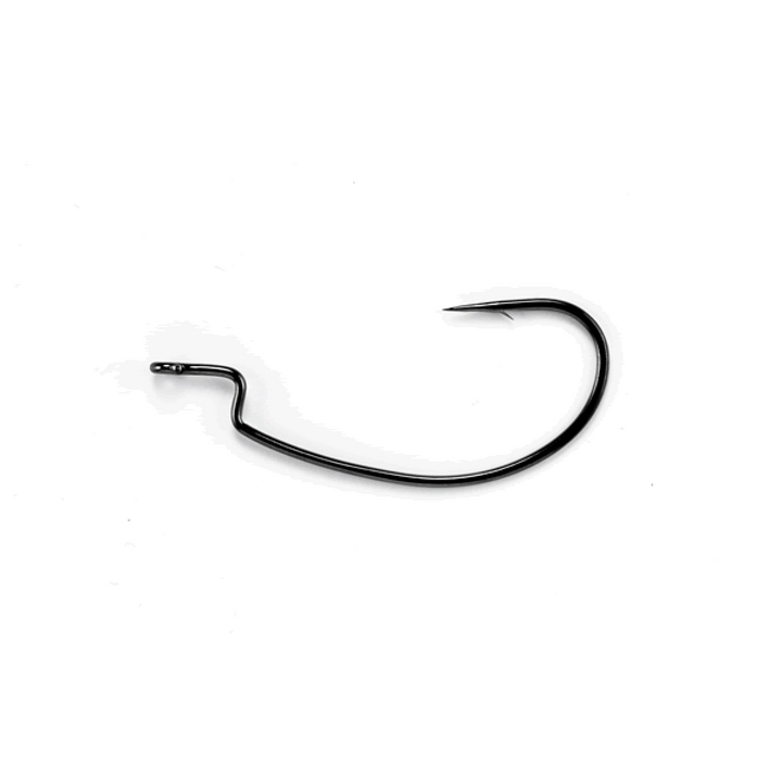 DECOY GO MARU HOOK #5/0 Worm18 (4 pcs/pack) NS BLACK