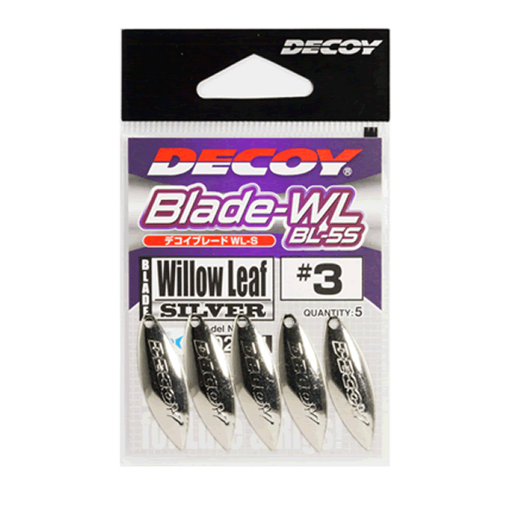 DECOY DECOY BLADE WL #3.5 BL-5 (4 pcs/pack) SILVER