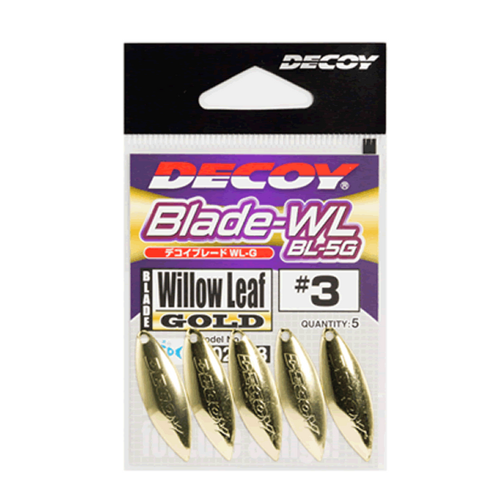 DECOY DECOY BLADE WL #3 BL-5 (5 pcs/pack) GOLD