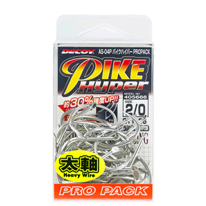 DECOY PIKE HYPER PROPACK #1/0 AS-04P (48 pcs/pack) TIN