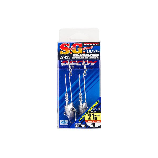DECOY S.G.SWIMMER 28g SV-135(2 pcs/pack) TIN