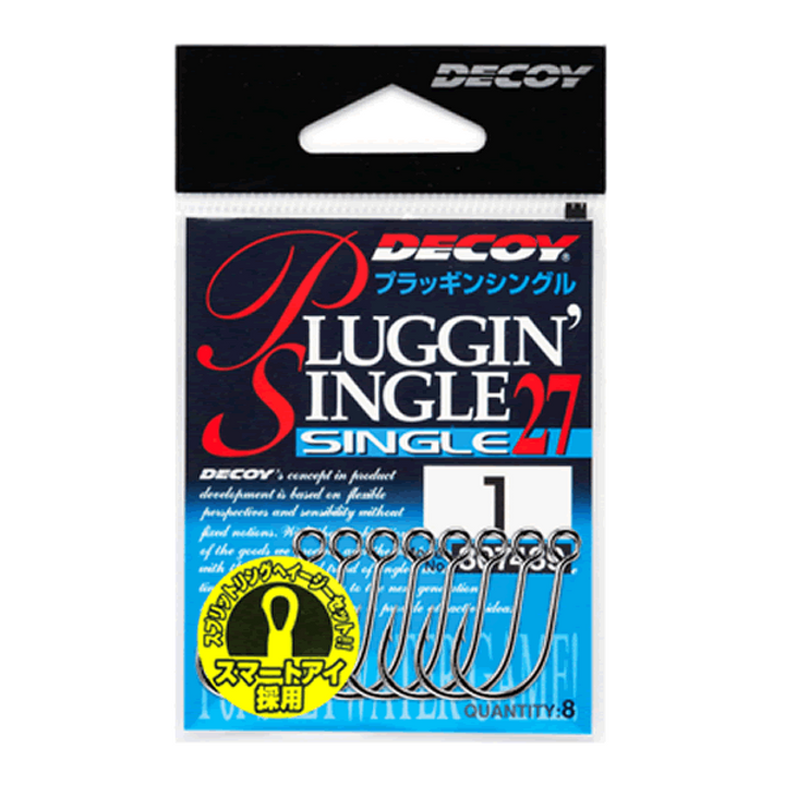 DECOY PLUGGIN' SINGLE #1 Single27 (8 pcs/pack) TIN
