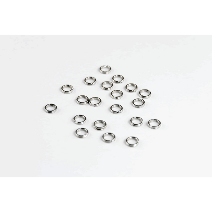 DECOY SPLIT RING MEDIUM CLASS #4 R-3 (20 pcs/pack) SILVER