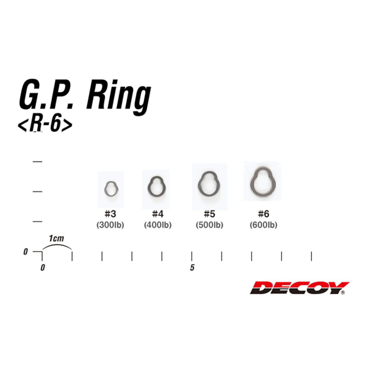 DECOY GP RING #4 R-6 W NICKEL