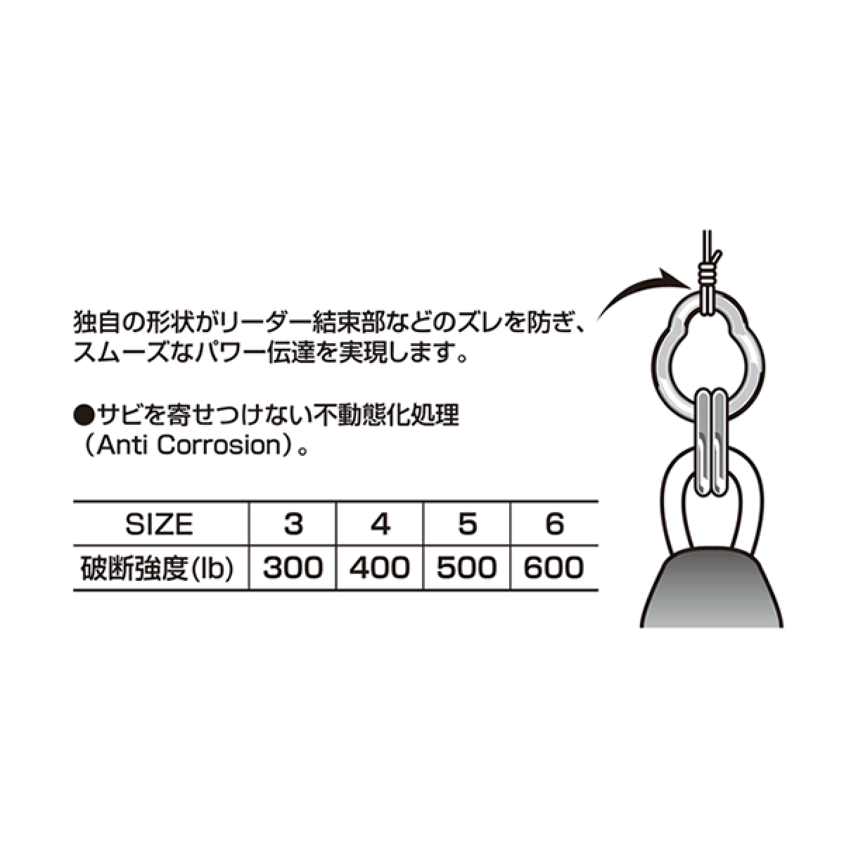 DECOY GP RING #6 R-6 W NICKEL