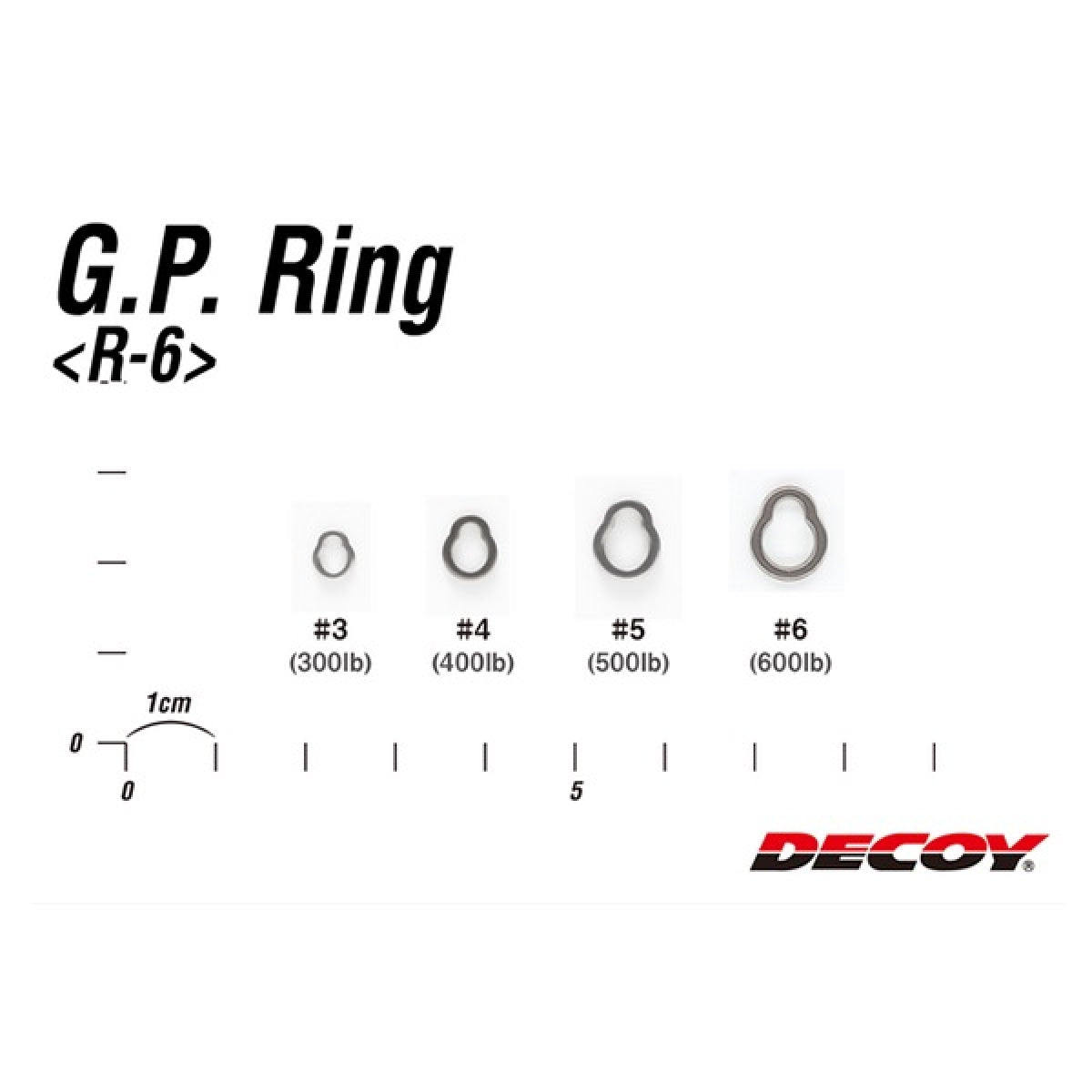 DECOY GP RING #6 R-6 W NICKEL