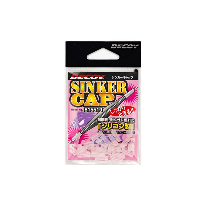 DECOY SINKER CAP L-9 (20 pcs/pack) CLEAR