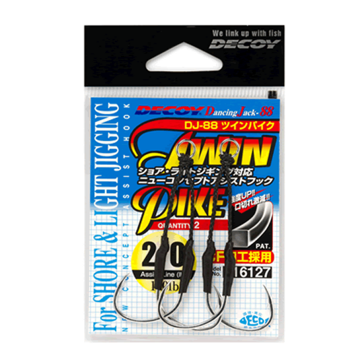 DECOY TWIN PIKE #2 DJ-88 (3 pcs/pack) TIN