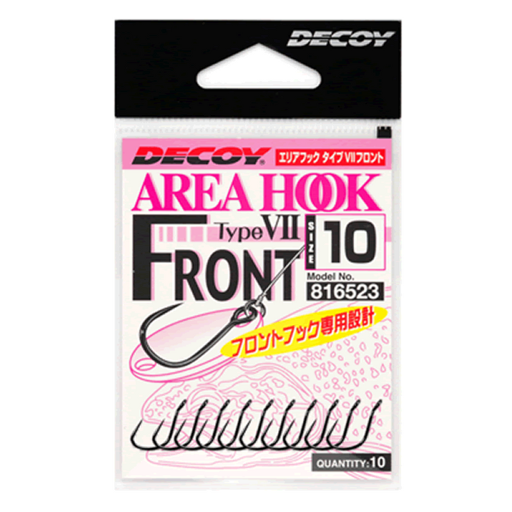 DECOY AREA HOOK TYPE VII FRONT #12 AH-7 NS BLACK
