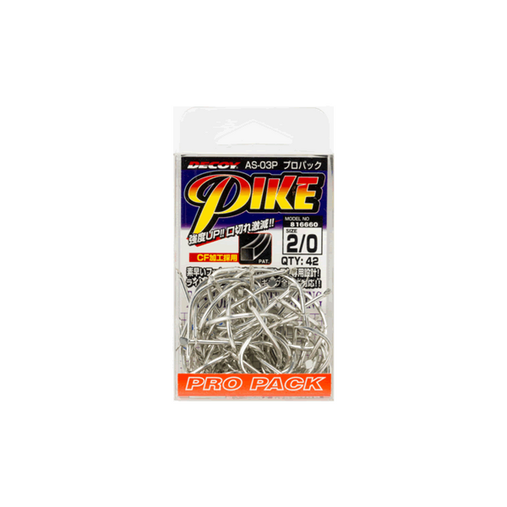 DECOY PIKE PROPACK #1 (60 pcs/pack) TIN (AQUA BLOCK)